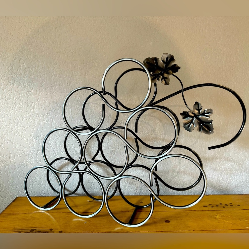 Wine Bottle Metal Rack